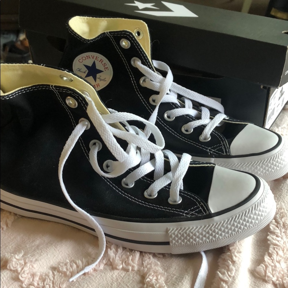 Women’s Black Hightop Converse